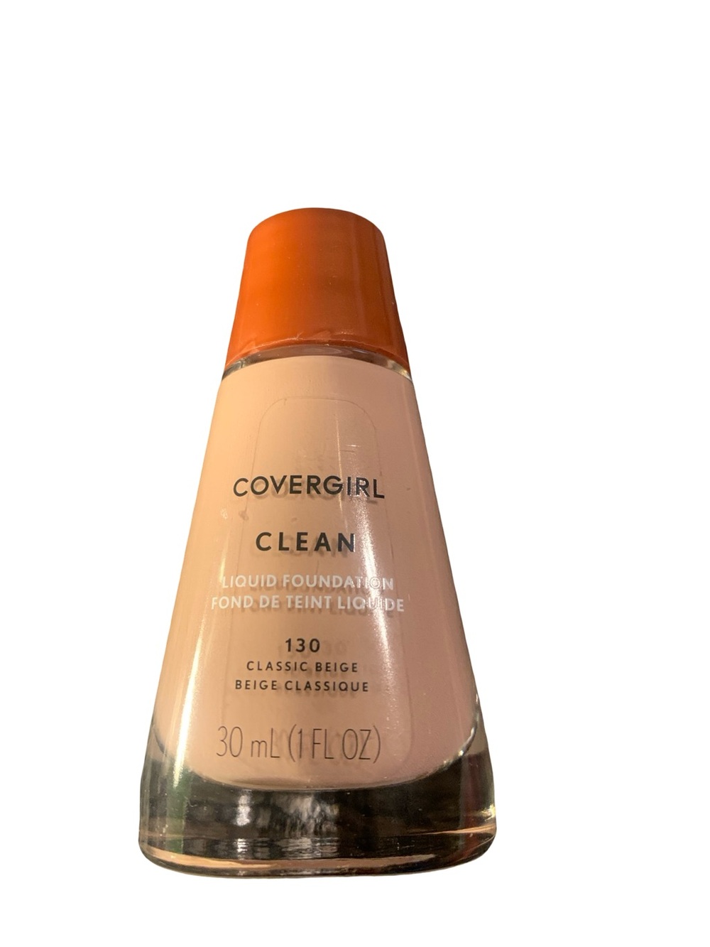 Covergirl Clean Liquid Foundation 130 CLASSIC BEIGE Discontinued Original